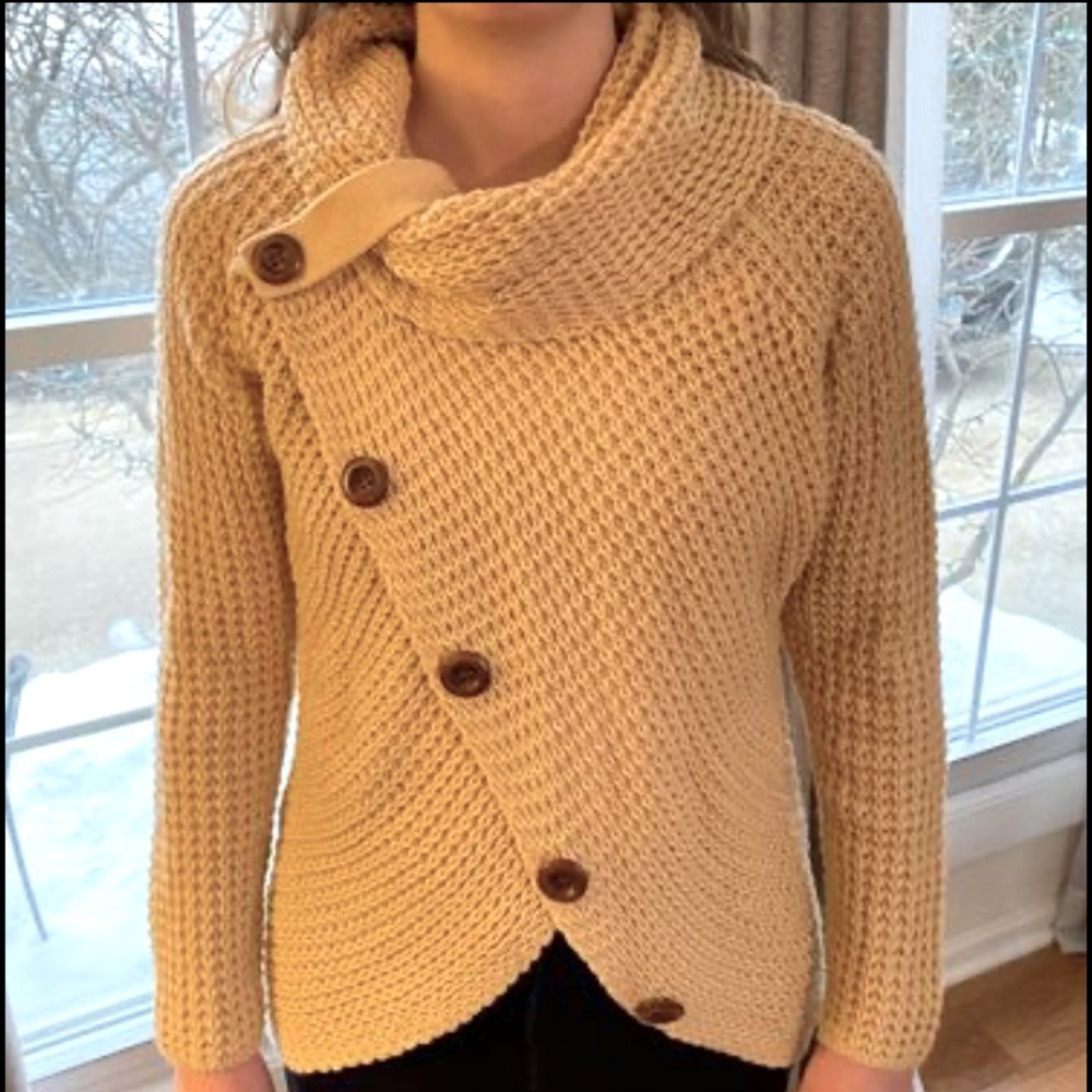 Chunky Knit Turtleneck Sweater
